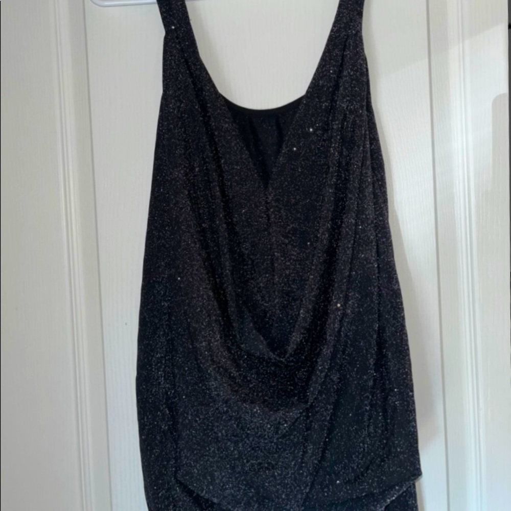 Black Sparkly Tank